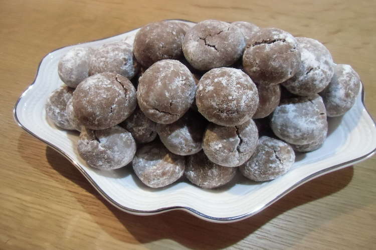 バレンタインにチョコスノーボール レシピ 作り方 By 柴山ぽちこ クックパッド 簡単おいしいみんなのレシピが375万品