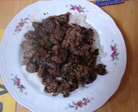 お好みの味の焼肉ライス