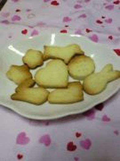 カリッと食感☆ミルククッキーの写真