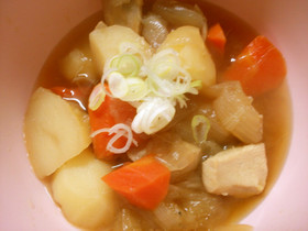 簡単♪節約にも!鶏むね肉で肉じゃが!