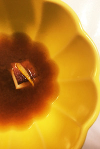 天ぷら屋さんの☆タコと柚子のお味噌汁