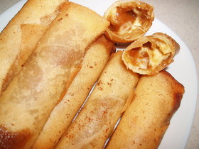 とろーりチーズのカレー春巻き