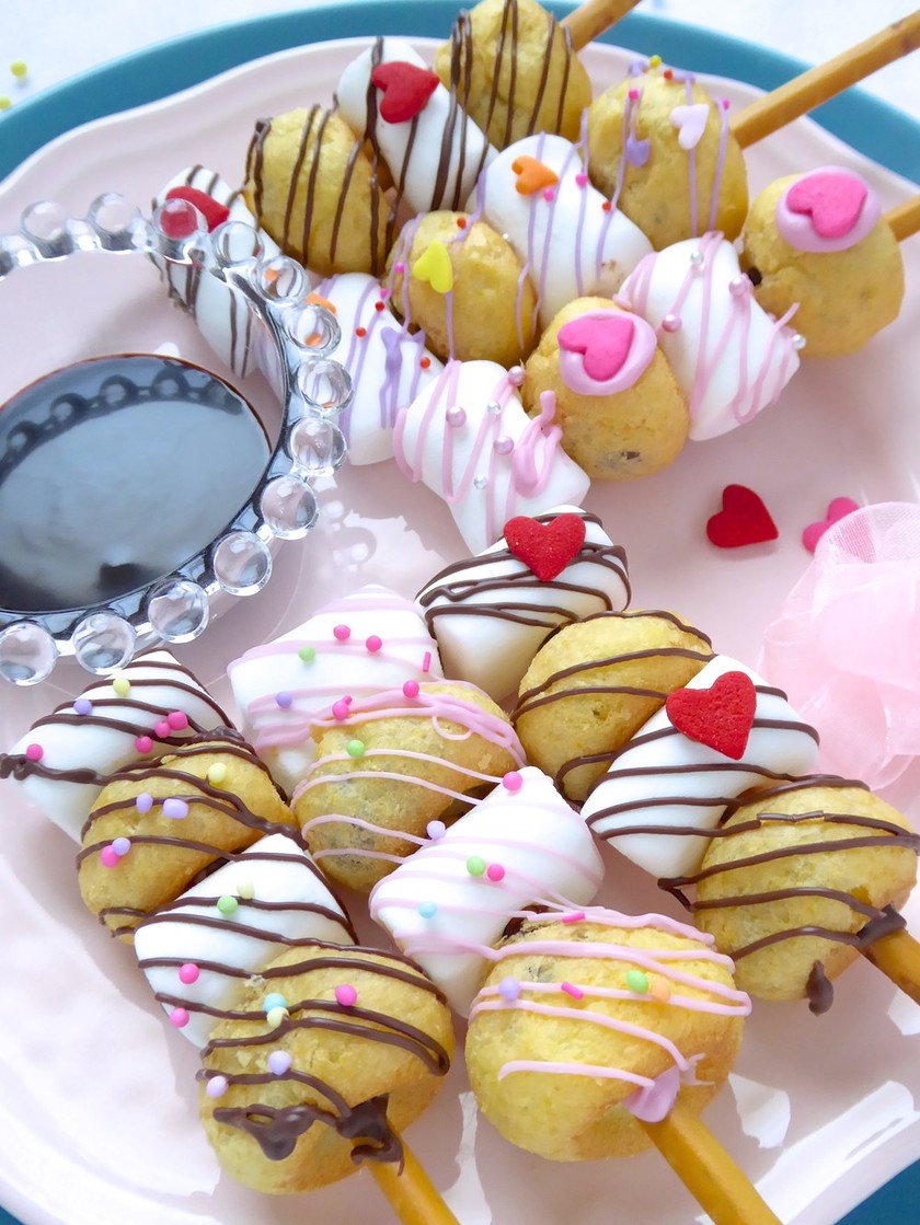 小学生向け！バレンタインに簡単お菓子串 by ザッキーー☆ 【クックパッド】 簡単おいしいみんなのレシピが348万品