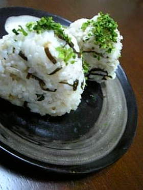 ちょっぴりお好み焼き風?おにぎり♡