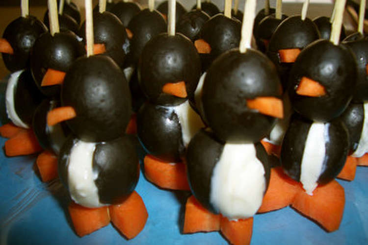 愛嬌たっぷり オリーブペンギン レシピ 作り方 By そらのママ クックパッド 簡単おいしいみんなのレシピが357万品
