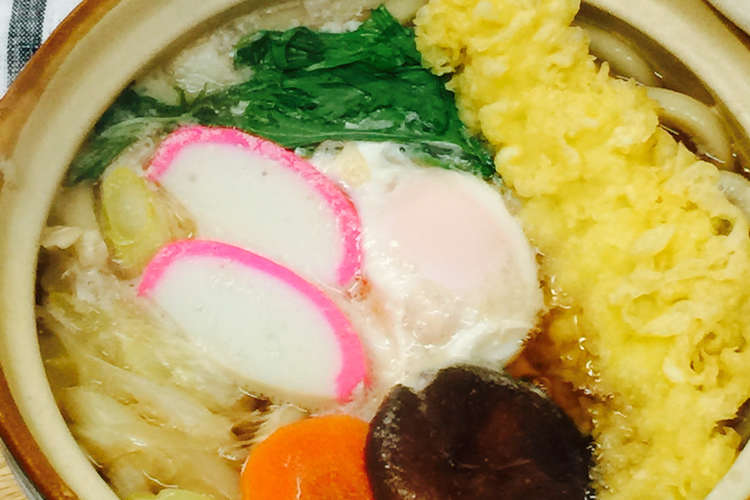 鍋焼きうどん レシピ 作り方 By Azuredish クックパッド 簡単おいしいみんなのレシピが353万品