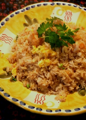 えび入りチャーハン”カオパット”@タイ