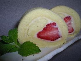 ♡ヨーグルトクリームdeロールケーキ♡