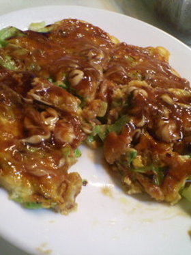 お好み焼き風卵焼き