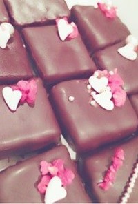 【バレンタイン】簡単生チョコ