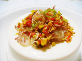 酢しょうが+パプリカで旨味タレ