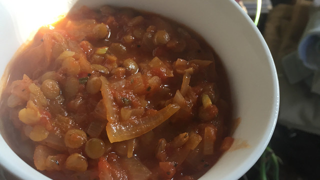 玉ねぎトマトのレンズ豆スープ レシピ 作り方 By 食べてダイエット クックパッド 簡単おいしいみんなのレシピが370万品