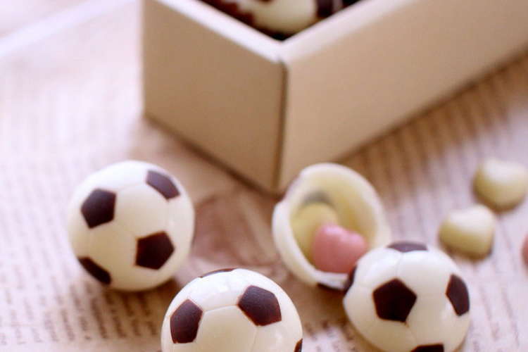 サッカーボールトゥインクルチョコレート レシピ 作り方 By かっぱ橋浅井商店 クックパッド 簡単おいしいみんなのレシピが352万品