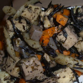 しそ味の美味しい炒り豆腐の画像