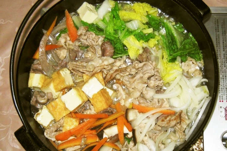 広島県の郷土料理 美酒鍋 びしょなべ レシピ 作り方 By Yonoa クックパッド