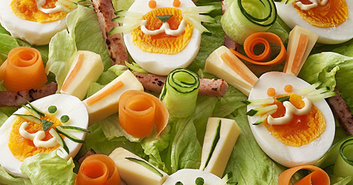 ヤギチーズとビーツのイースターサラダのレシピ