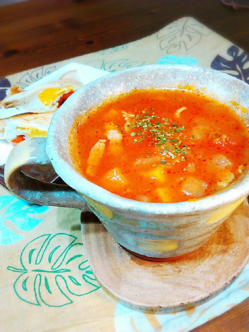  Louise's Italian Cafe ミネストローネ スープ レシピ