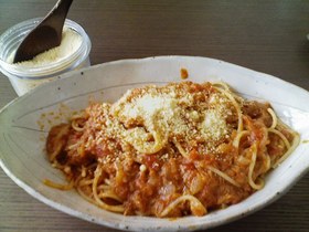 お店の味☆ツナとトマトのパスタ