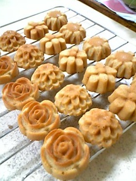 ☆NW社の焼き型で作るマドレーヌ☆