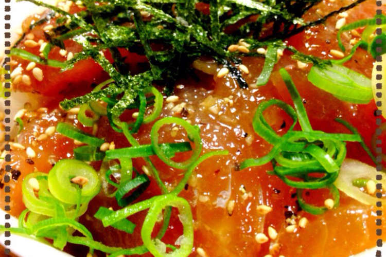 マグロのめんつゆペッパー漬け レシピ 作り方 By Scramp1 クックパッド 簡単おいしいみんなのレシピが376万品