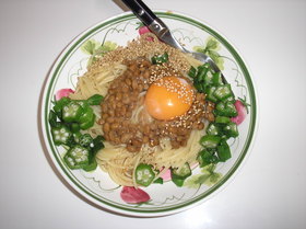 まぜるだけ 絶品 納豆パスタ