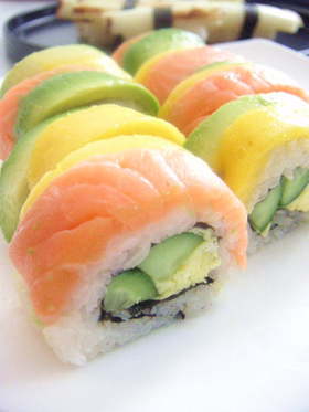 レインボーロールSUSHI