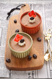 コーヒーチョコムース♡甘さ控えめビター味の写真