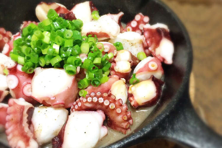 スキレットでタコの一味焼き レシピ 作り方 By ピポポタマス クックパッド 簡単おいしいみんなのレシピが366万品