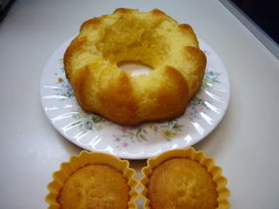 柚子茶のバターケーキの写真