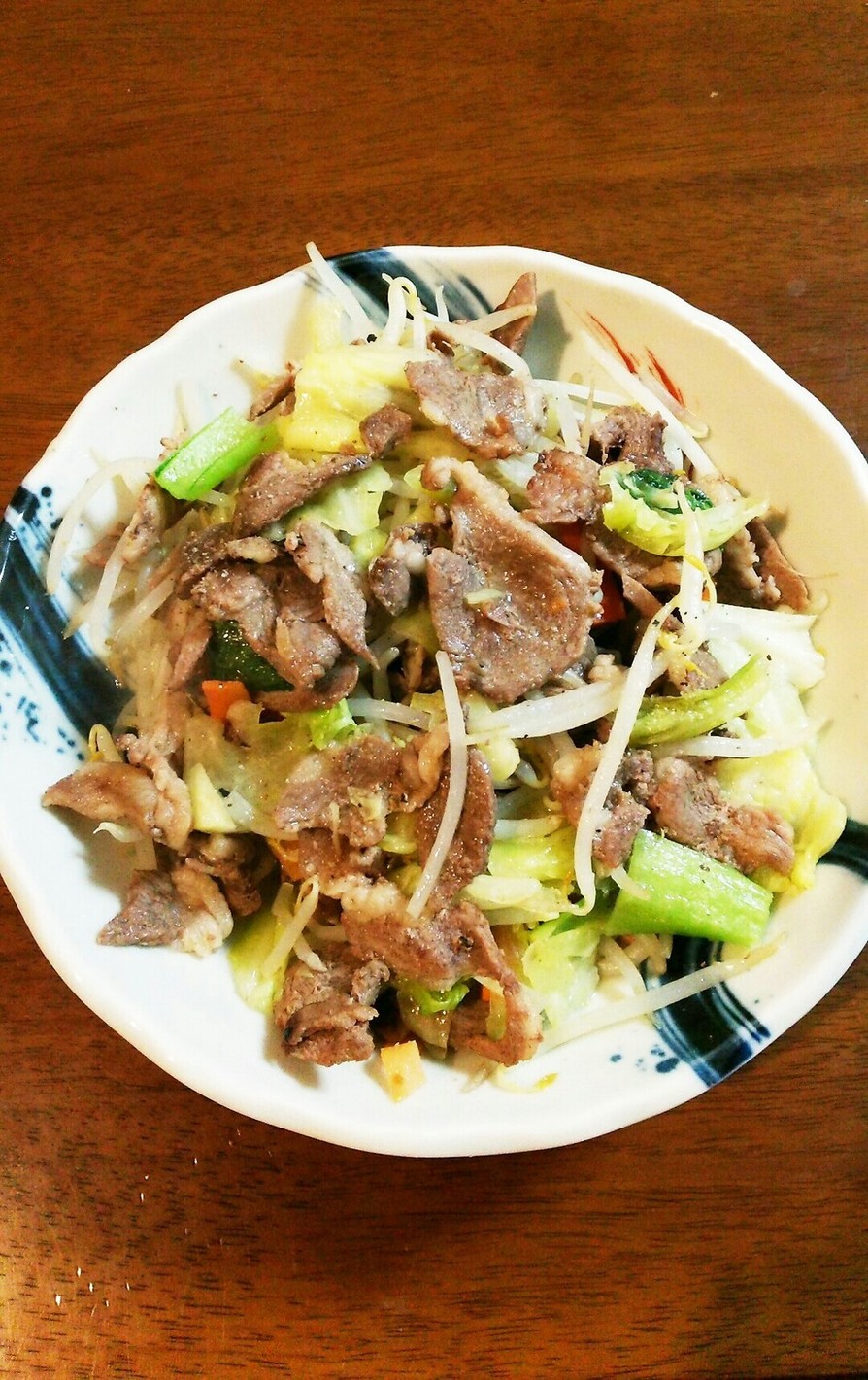 イースターラムと野菜の炒め物レシピ