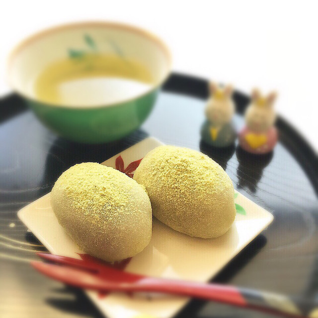 市場 和菓子 鶯餅 うぐいす餅 4個お花見 ギフトうぐいすもち