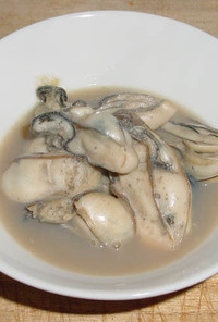 牡蠣のオイルソテー