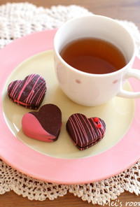 バレンタインにも簡単チョコサンドクッキー