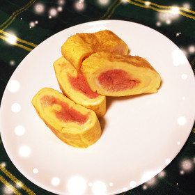 明太チーズの卵焼き
