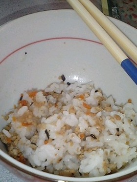 豆腐のちりちり炒め