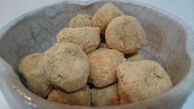 簡単ヘルシー低コスト!豆腐きなこトリュフ