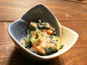 簡単!豆腐抜き片手鍋で、とろける白和え
