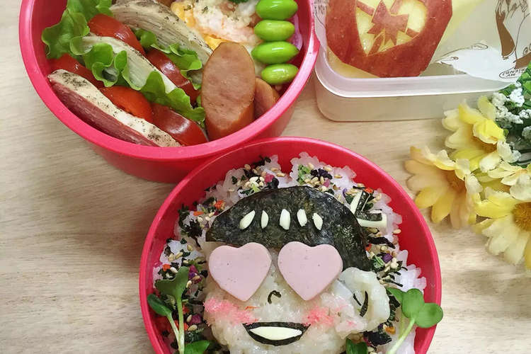 おそ松さんのバレンタイン弁当 レシピ 作り方 By いっちいicchi クックパッド 簡単おいしいみんなのレシピが351万品