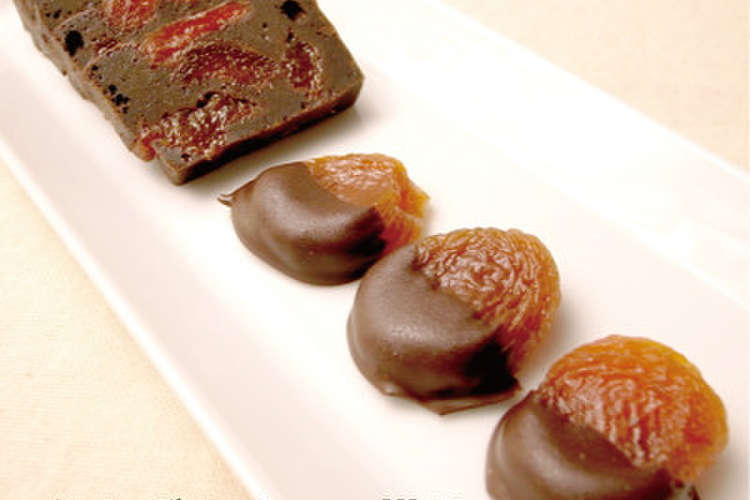 あんずのブラウニーとあんずのチョコ掛け レシピ 作り方 By ドライフルーツの三海 クックパッド 簡単おいしいみんなのレシピが357万品