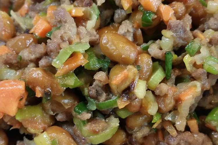 栄養満点 納豆アレンジご飯のお供 レシピ 作り方 By だんごろんろん クックパッド 簡単おいしいみんなのレシピが354万品