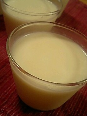牛乳プリン☆粉寒天でぷるんぷるん