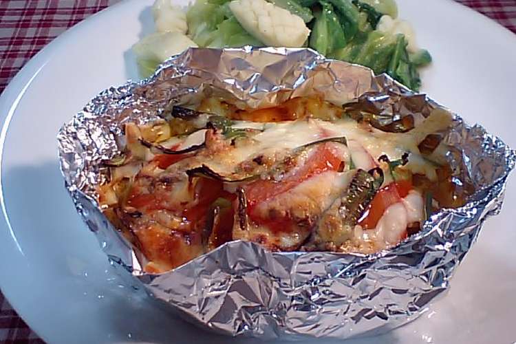 ピザソースで簡単豚ヒレ肉のホイル焼き レシピ 作り方 By Totoi クックパッド 簡単おいしいみんなのレシピが360万品