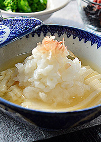 雪消飯（ゆきげめし）−江戸・豆腐百珍より
