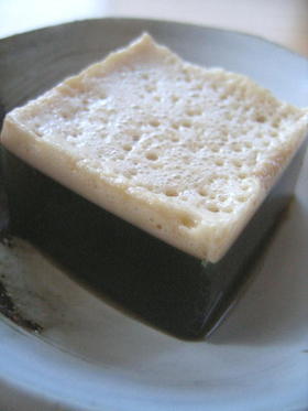 黒砂糖寒天寄せ