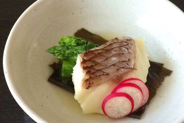 レンジで作る鯛の酒蒸し レシピ 作り方 By さっちゃん クックパッド 簡単おいしいみんなのレシピが361万品