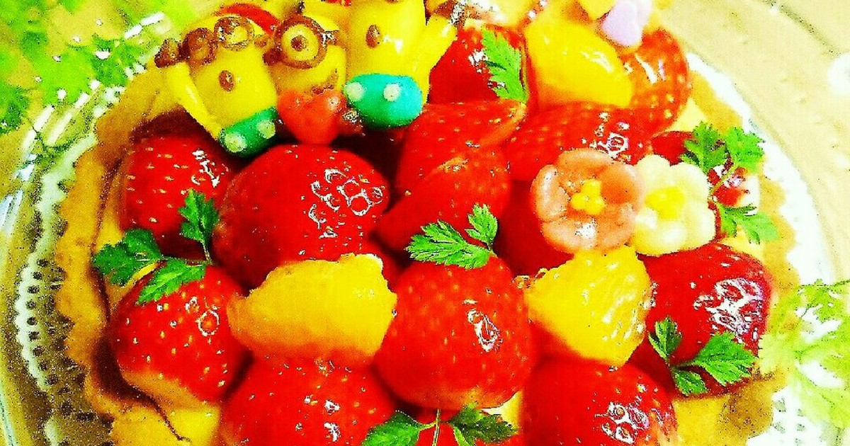 ミニオンのいちごタルト レシピ 作り方 By ゆうくんママ クックパッド 簡単おいしいみんなのレシピが355万品