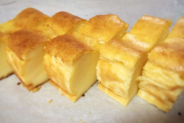 パウンド型でベイクドチーズケーキ レシピ 作り方 By ゃすょママ クックパッド 簡単おいしいみんなのレシピが354万品