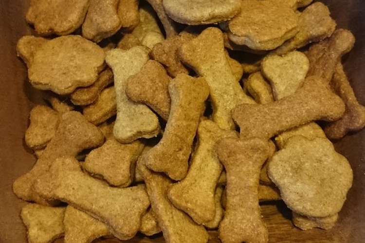 無添加砂糖不使用 全粒粉クッキー犬 レシピ 作り方 By 鉄腕鳶 クックパッド 簡単おいしいみんなのレシピが376万品