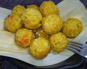たこ焼き器でつくる カレーライス ボール
