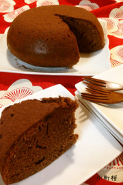 ❤️ドライフルーツの簡単チョコケーキ❤️の写真